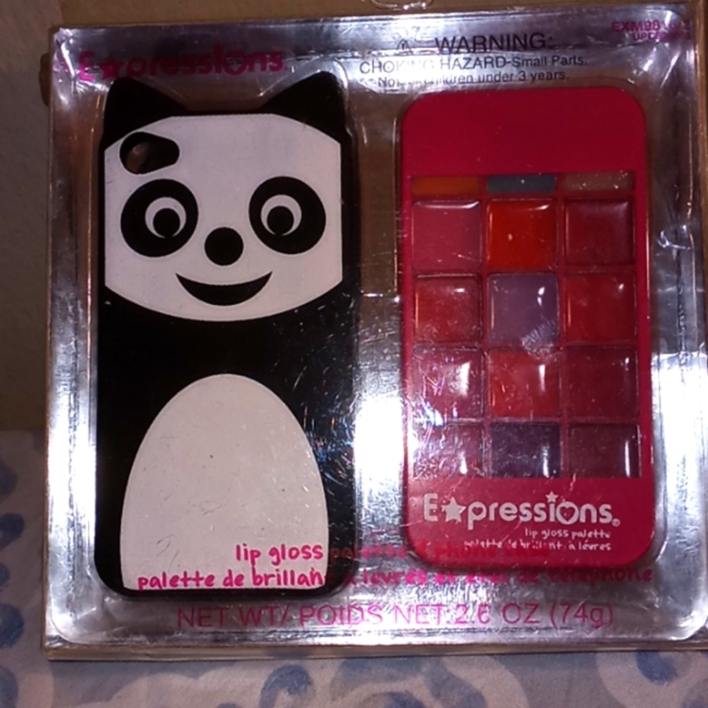 Lip gloss palette phone case